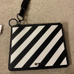 OFF WHITE WALLET PURSE